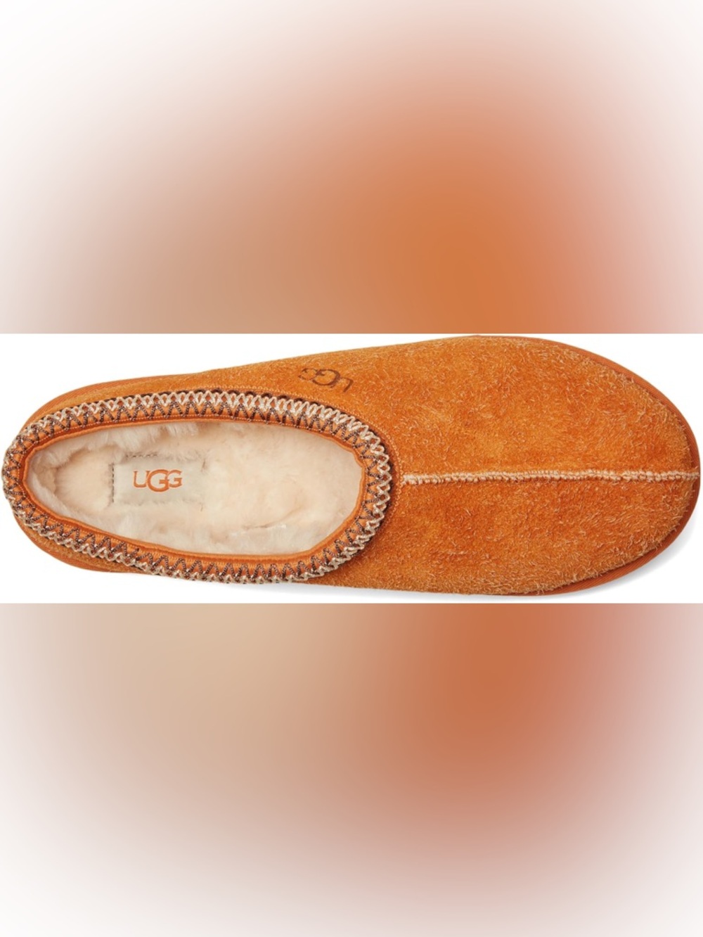 UGG Tasman Shaggy Suede Slip-On Clog - Picture 4 of 4